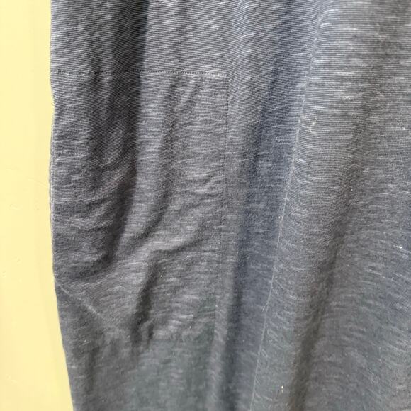 Toad&Co Women's Windmere II Short Sleeve Shirt Dress Navy Blue XL Knee Length - Picture 3 of 8